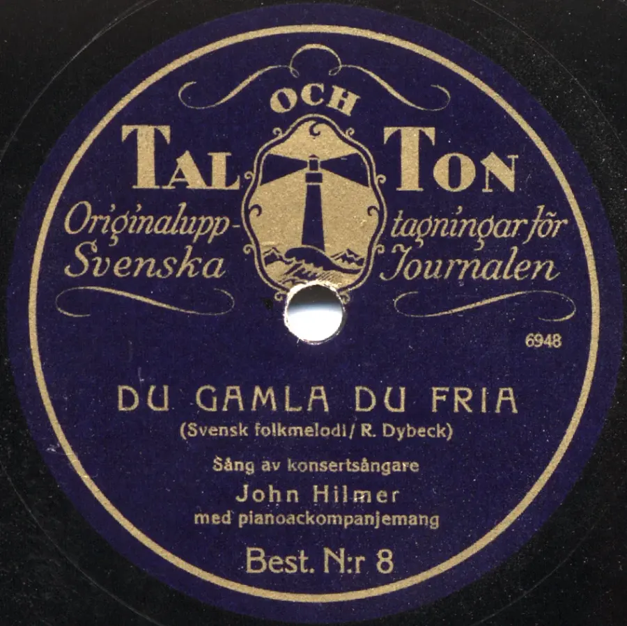 The Du gamla, du fria card