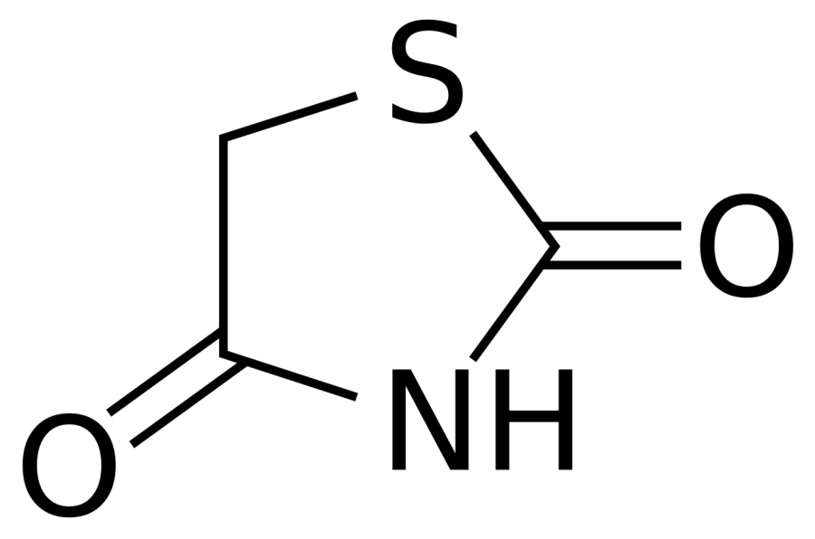 La carte Thiazolidinedione