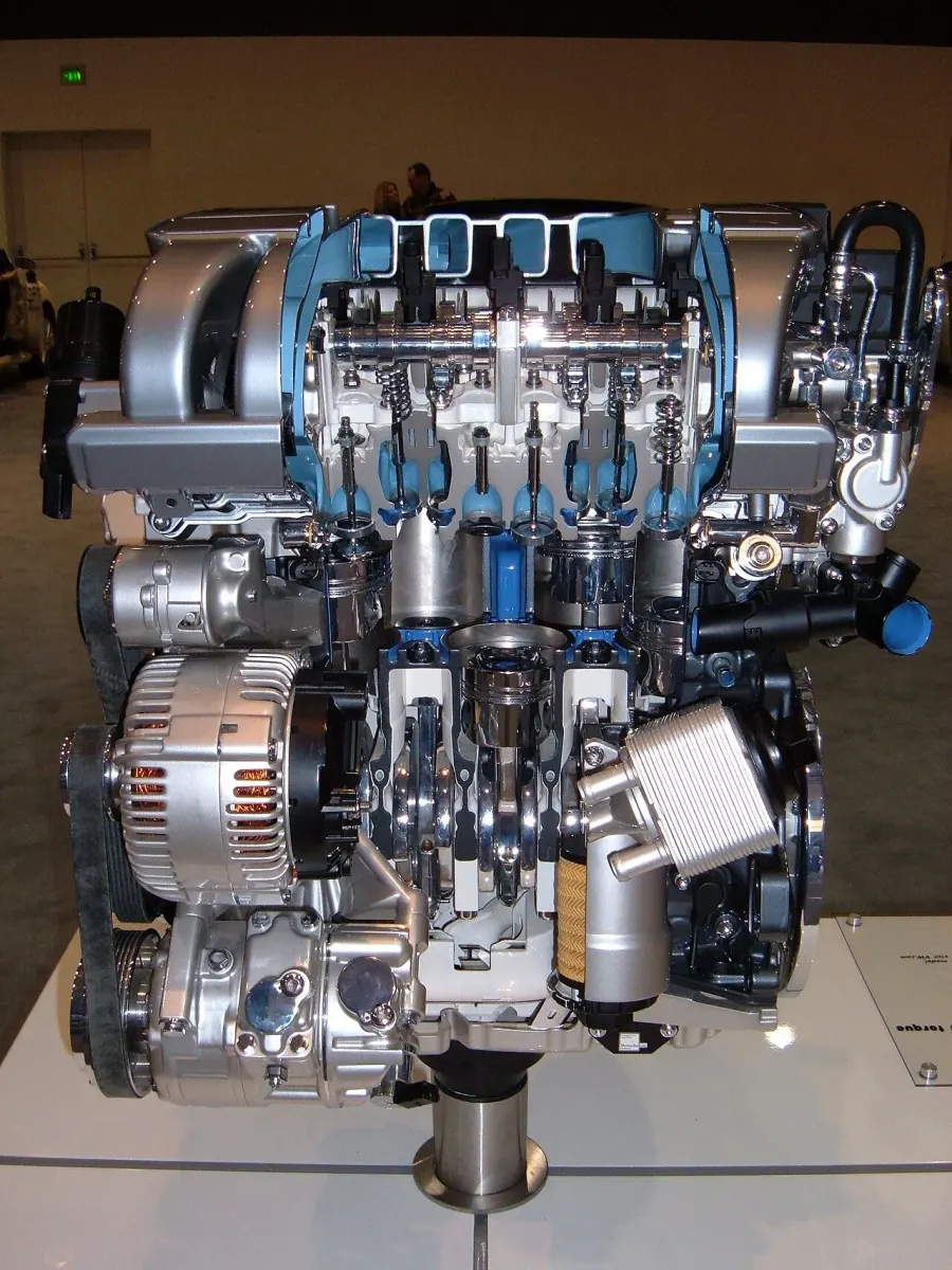 The VR6 engine card