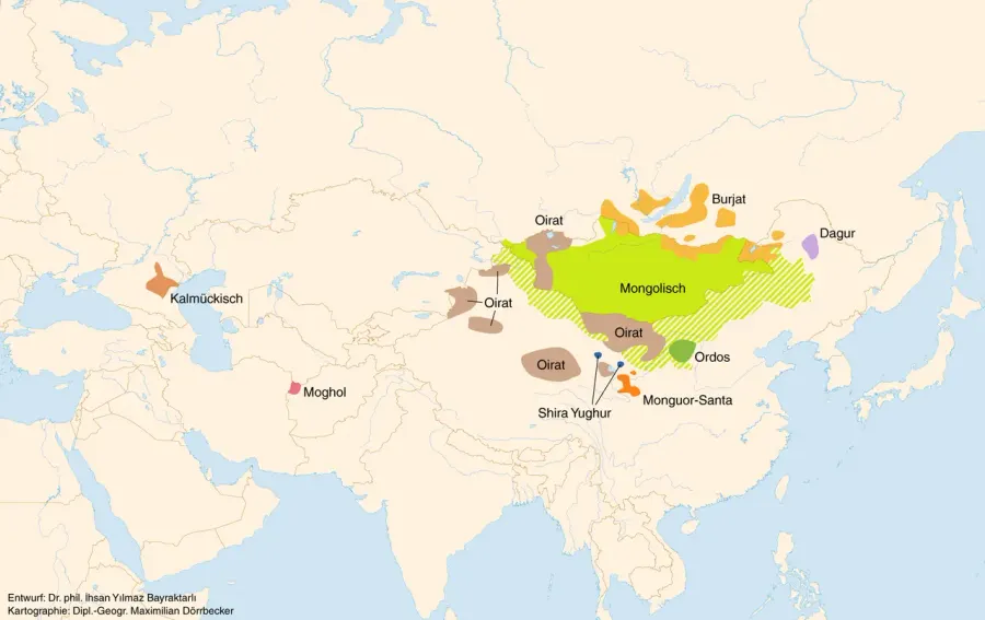 The Moghol language card