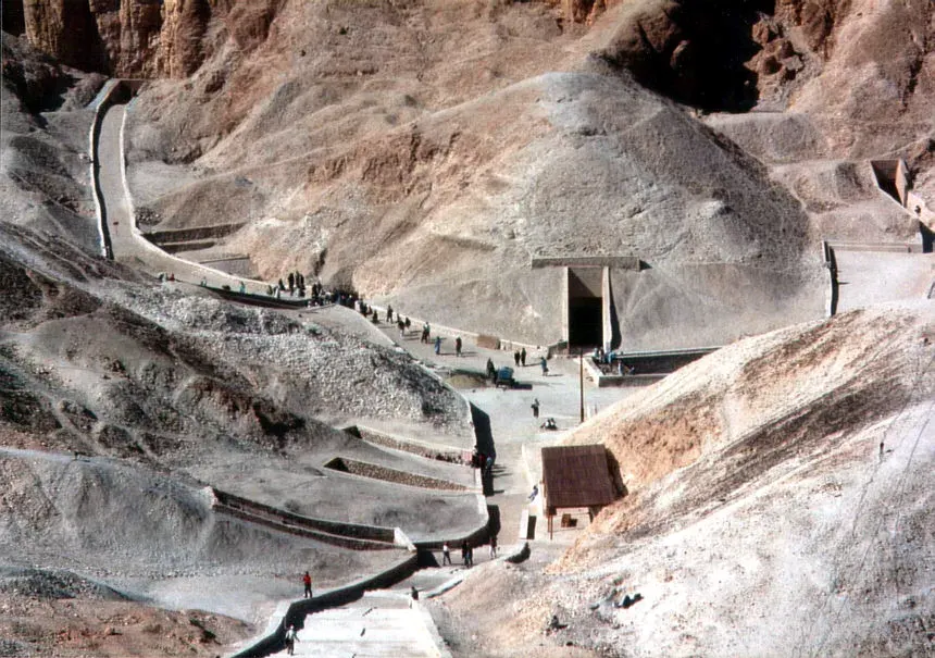 The Valley of the Kings card