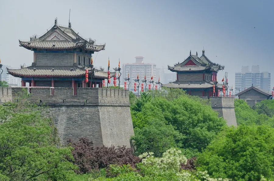 La carte Remparts de Xi'an