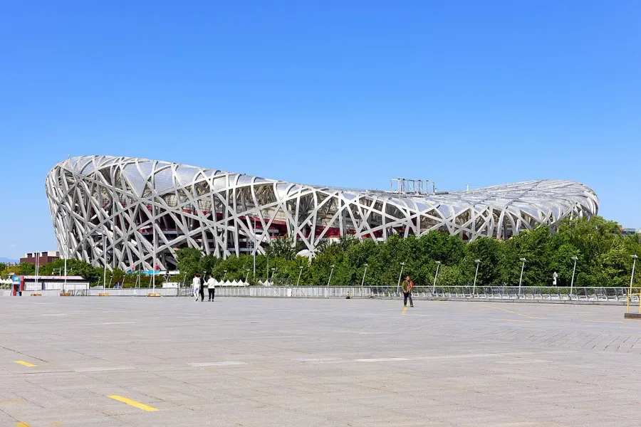 La carte Stade national de Pékin