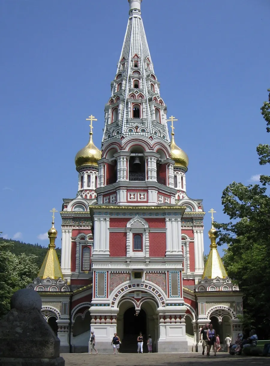 La carte Temple-mémorial de Chipka