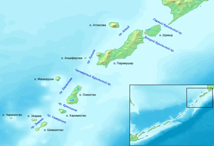 The Kuril Strait card