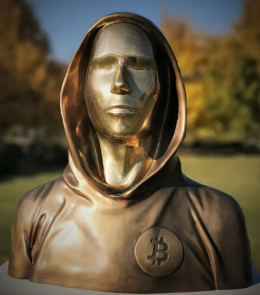 La carte Satoshi Nakamoto