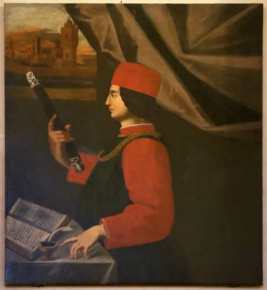 The Giovanni Francesco Pico della Mirandola card