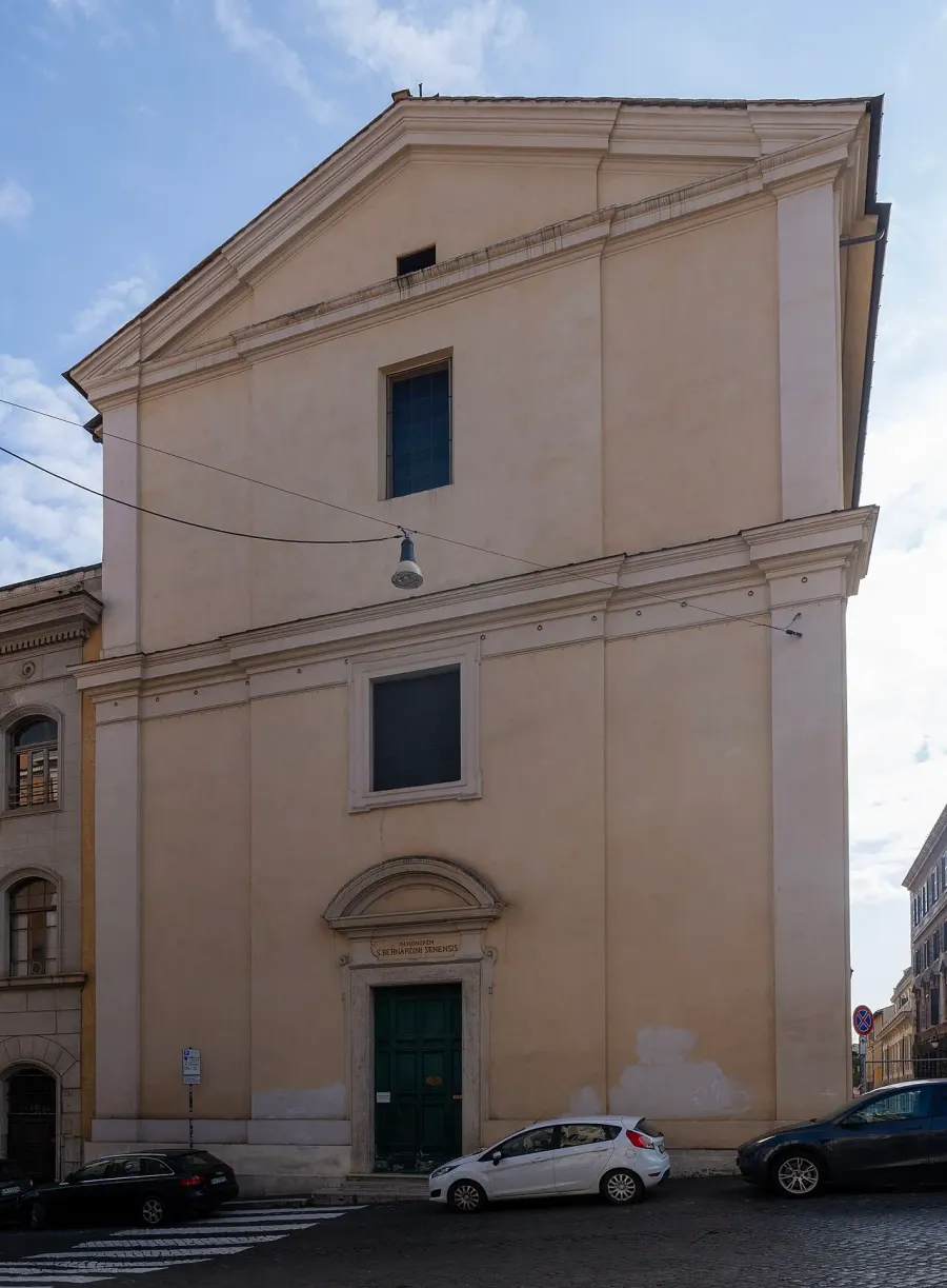 La carte Église San Bernardino in Panisperna