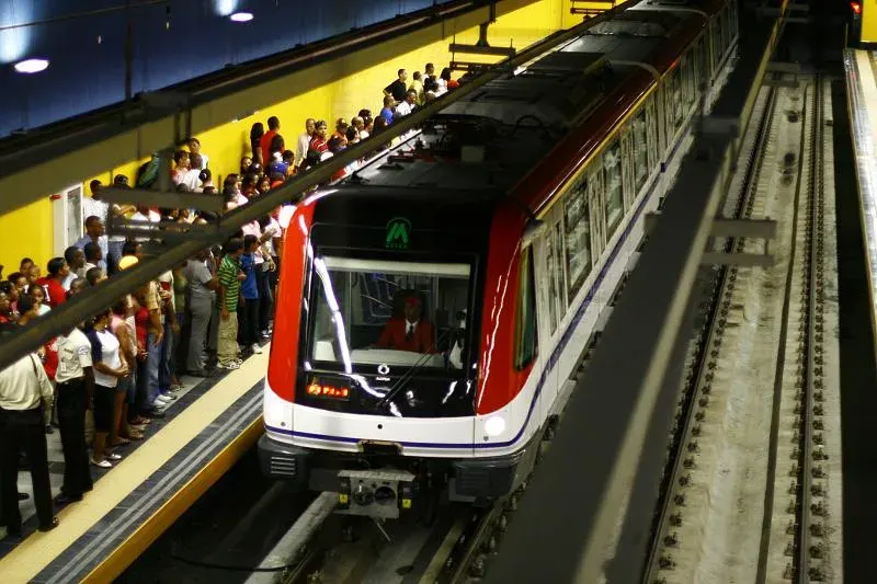 La carte Métro de Saint-Domingue