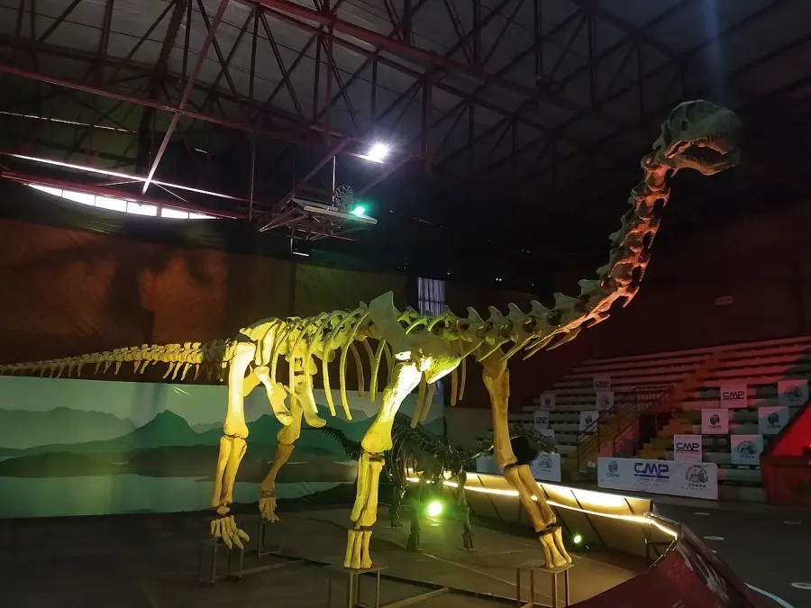 La carte Epachthosaurus
