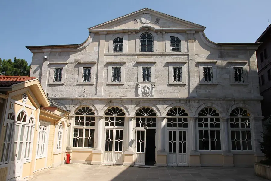 La carte Cathédrale Saint-Georges d'Istanbul