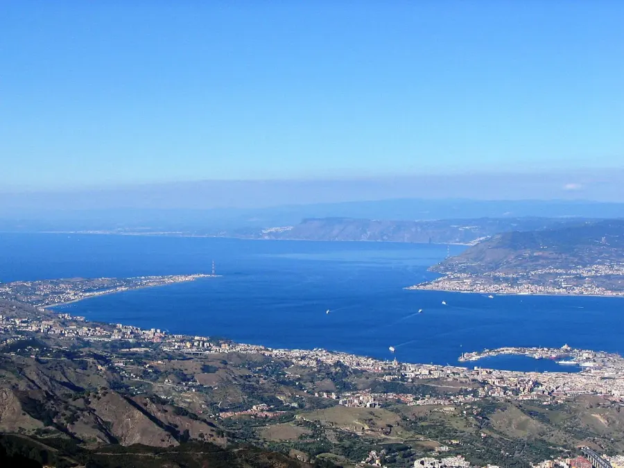 The Strait of Messina card
