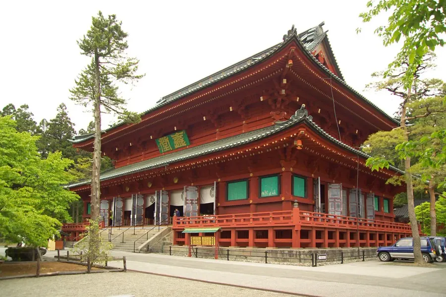 La carte Rinnō-ji