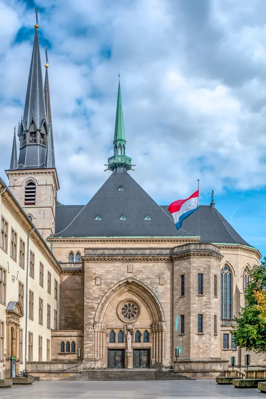 The Notre-Dame Cathedral, Luxembourg card