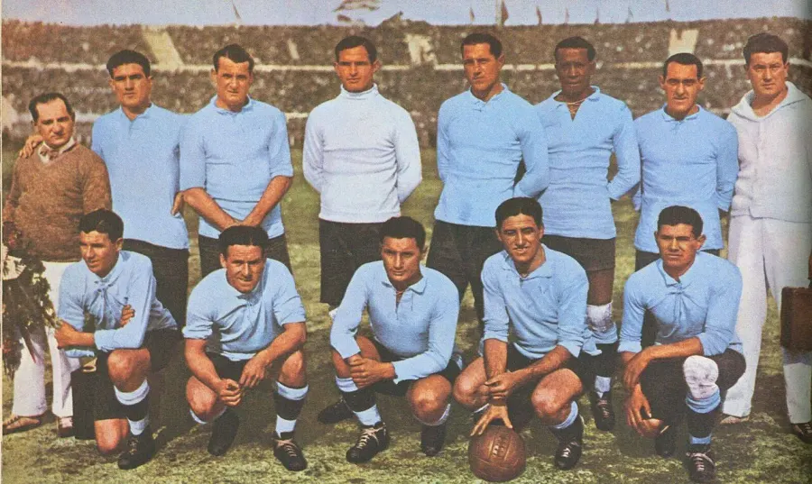 The Uruguay national football team card