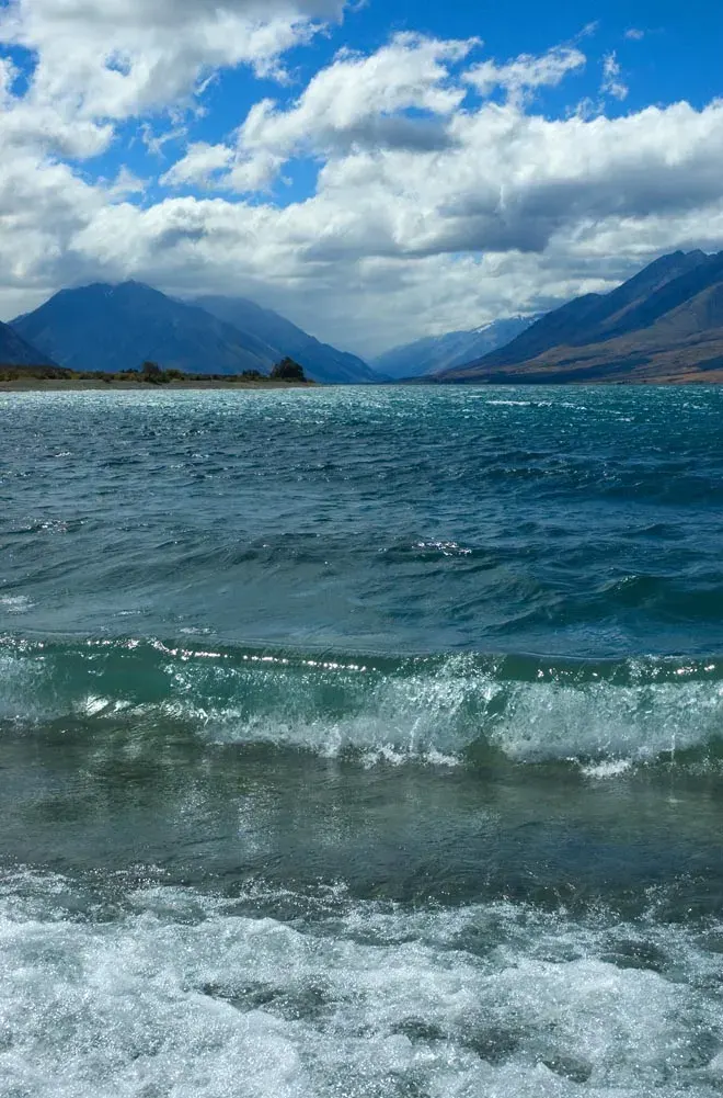 The Lake Ōhau card