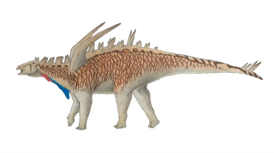 The Gigantspinosaurus card