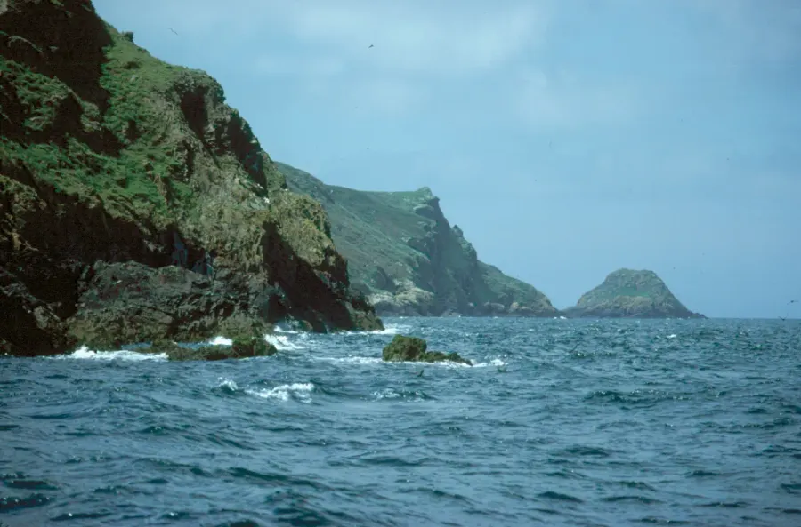 La carte Skomer