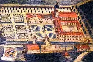 The Bonnevaux Abbey card