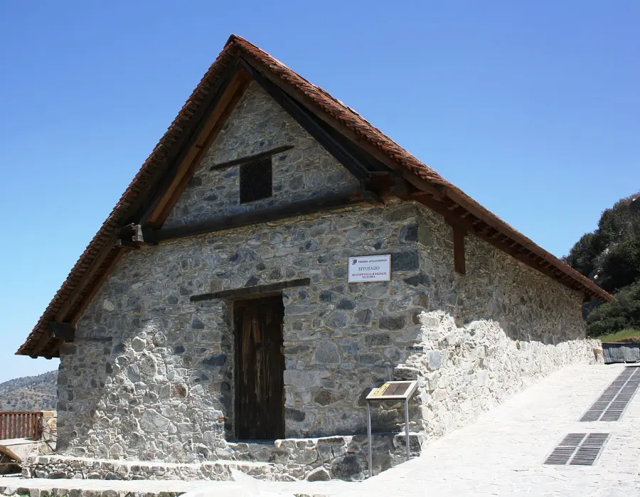 La carte Église Panagia tou Moutoulla