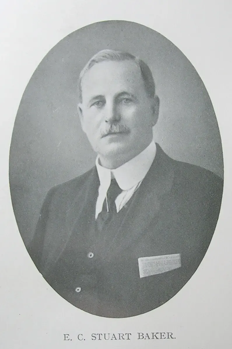The E. C. Stuart Baker card