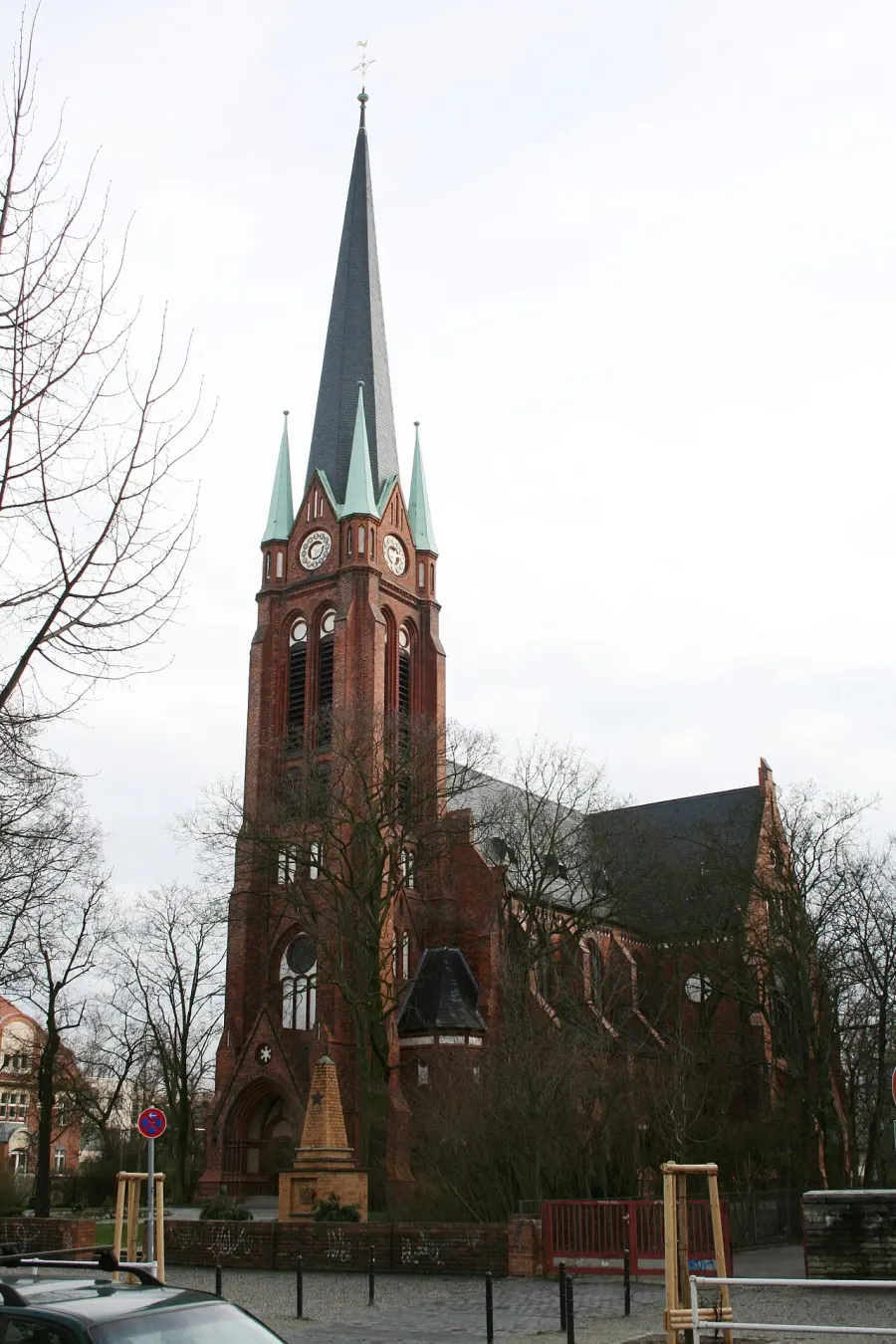 The Église du Rédempteur de Berlin-Rummelsbourg card
