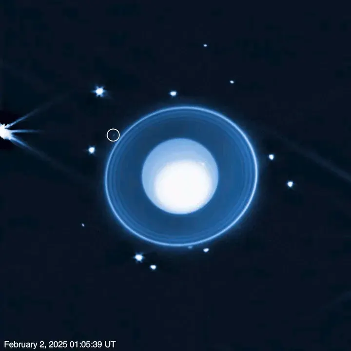La carte Uranus XXVIII
