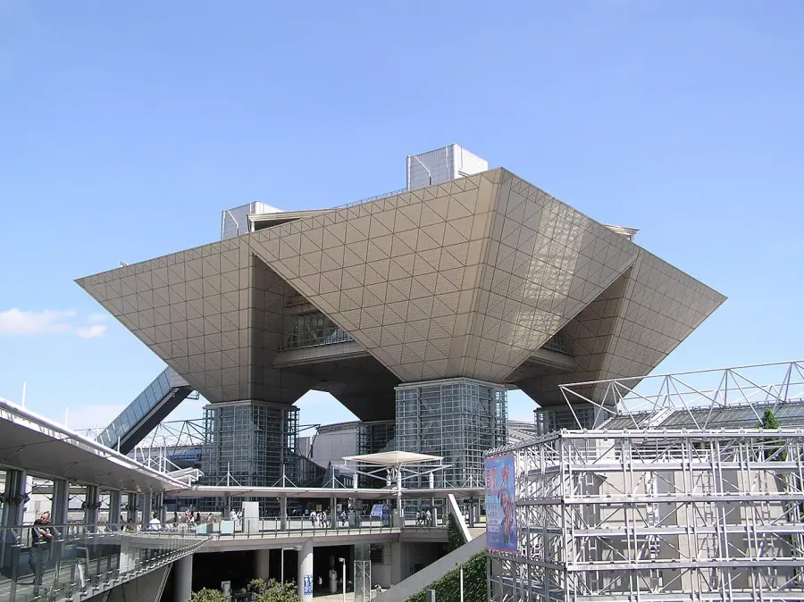 La carte Tokyo Big Sight