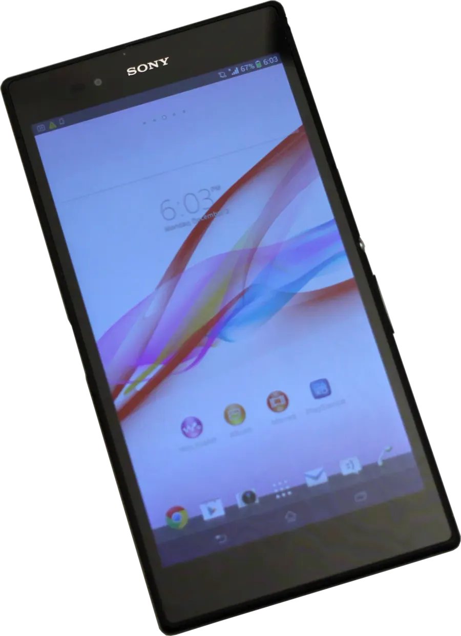 The Sony Xperia Z Ultra card
