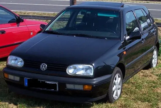 La carte Volkswagen Golf III