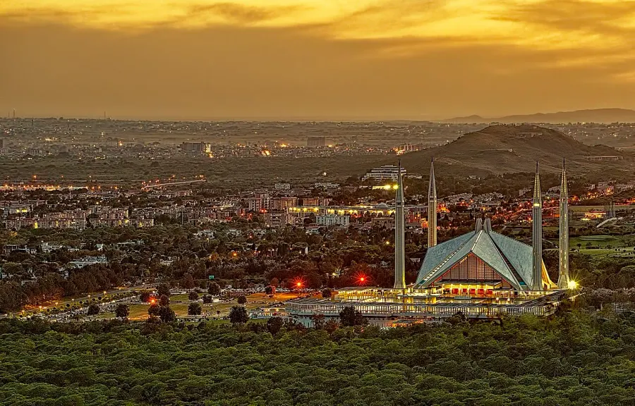 La carte Islamabad