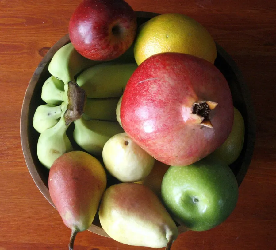 La carte Fruit