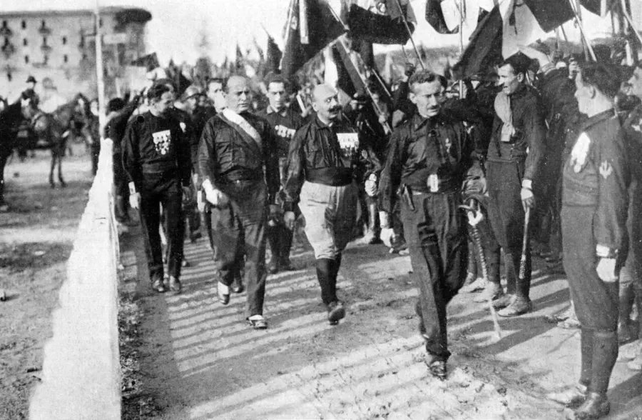 La carte Violence fasciste et antifasciste en Italie entre 1919 et 1926