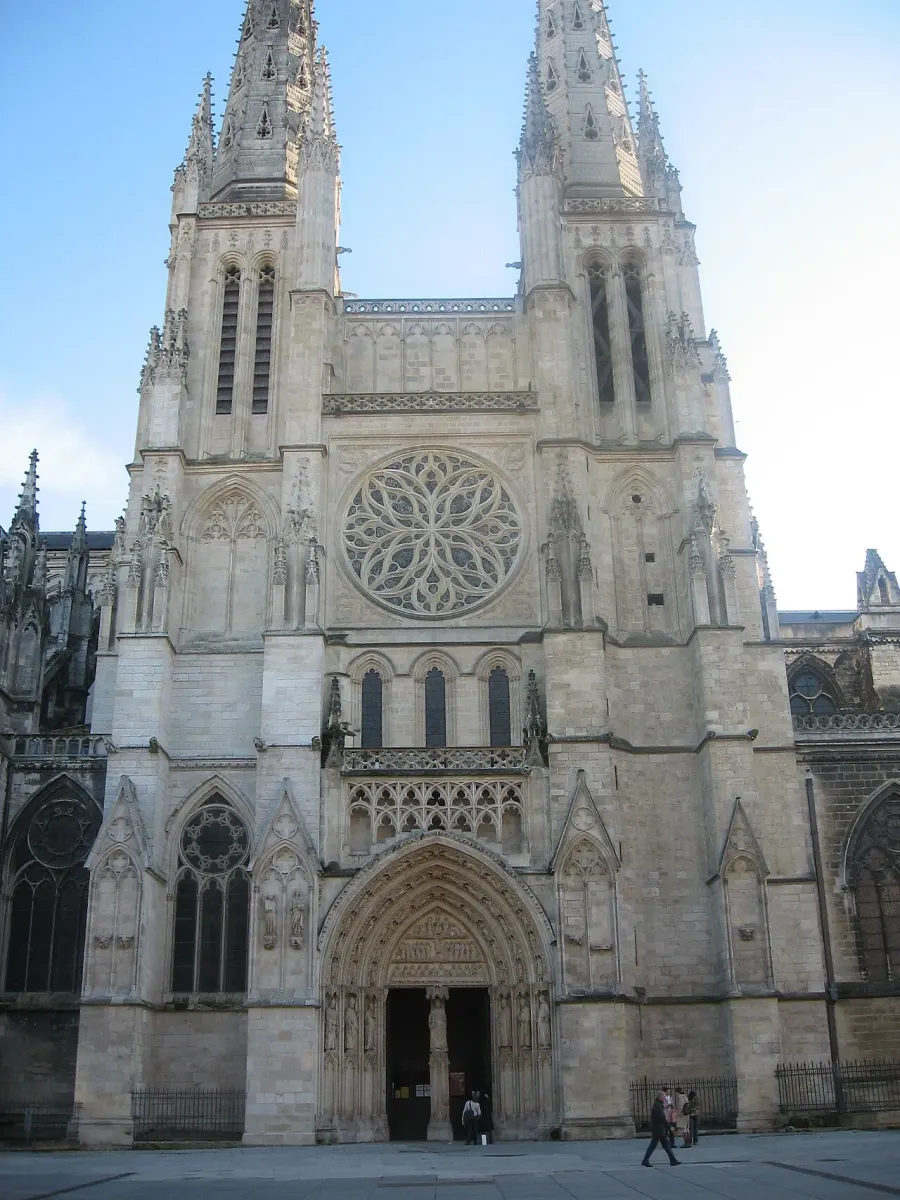 La carte Archidiocèse de Bordeaux