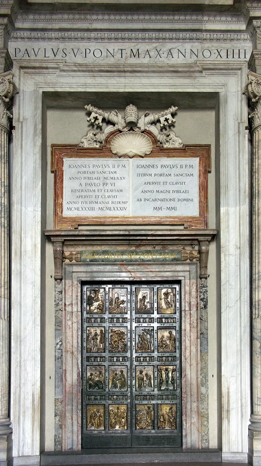 The Holy door card