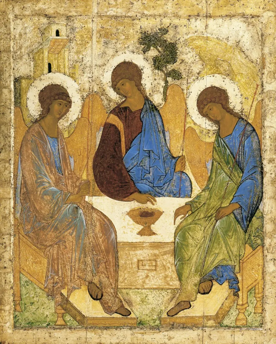 The Trisagion card