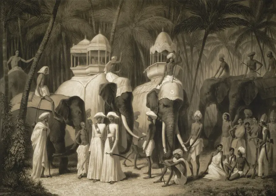 La carte Howdah