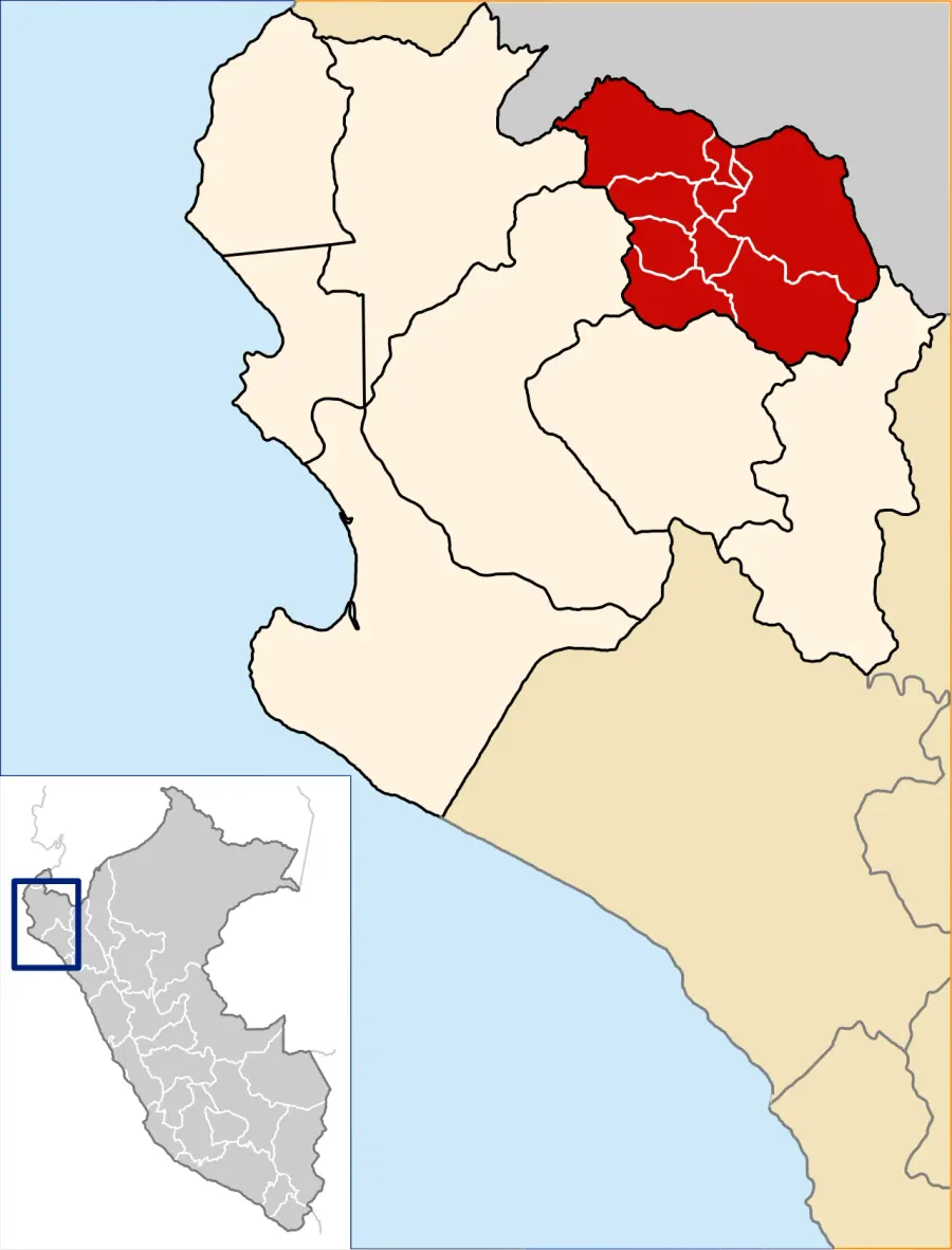 The Ayabaca province card