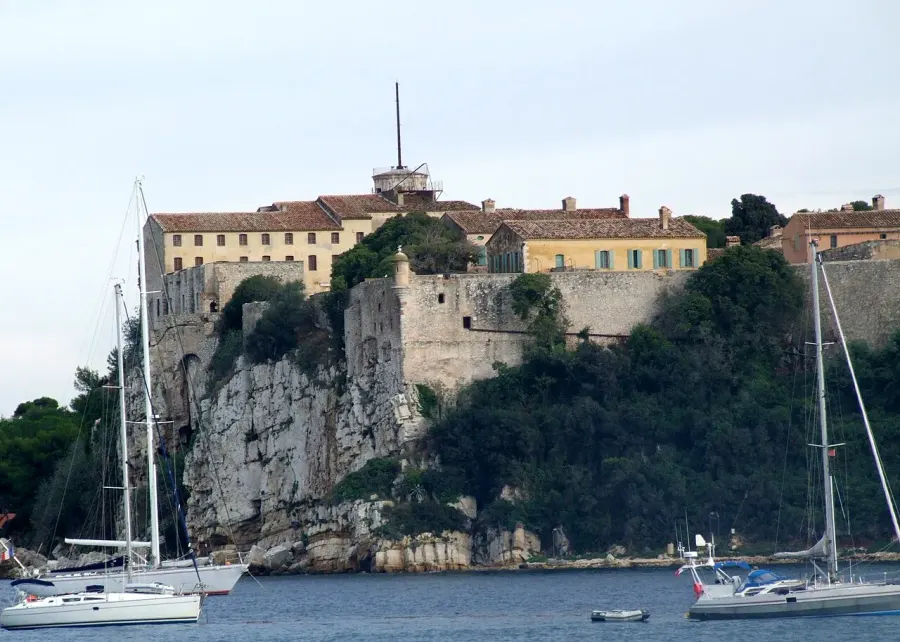 La carte Île Sainte-Marguerite
