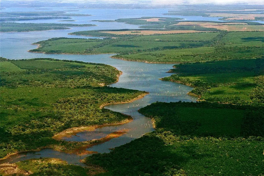 La carte Esteros del Iberá