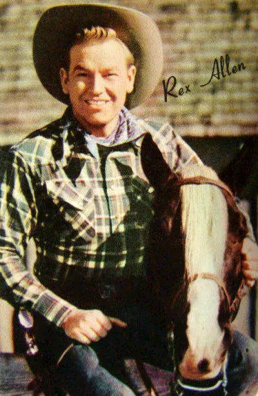 The Rex Allen card
