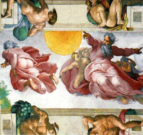 The Genesis creation narrative card