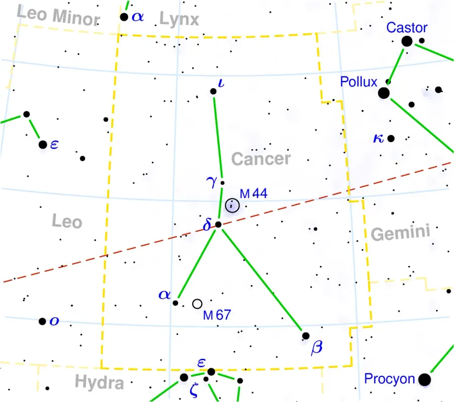 La carte Alpha Cancri