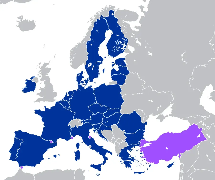 The European Union Customs Union card