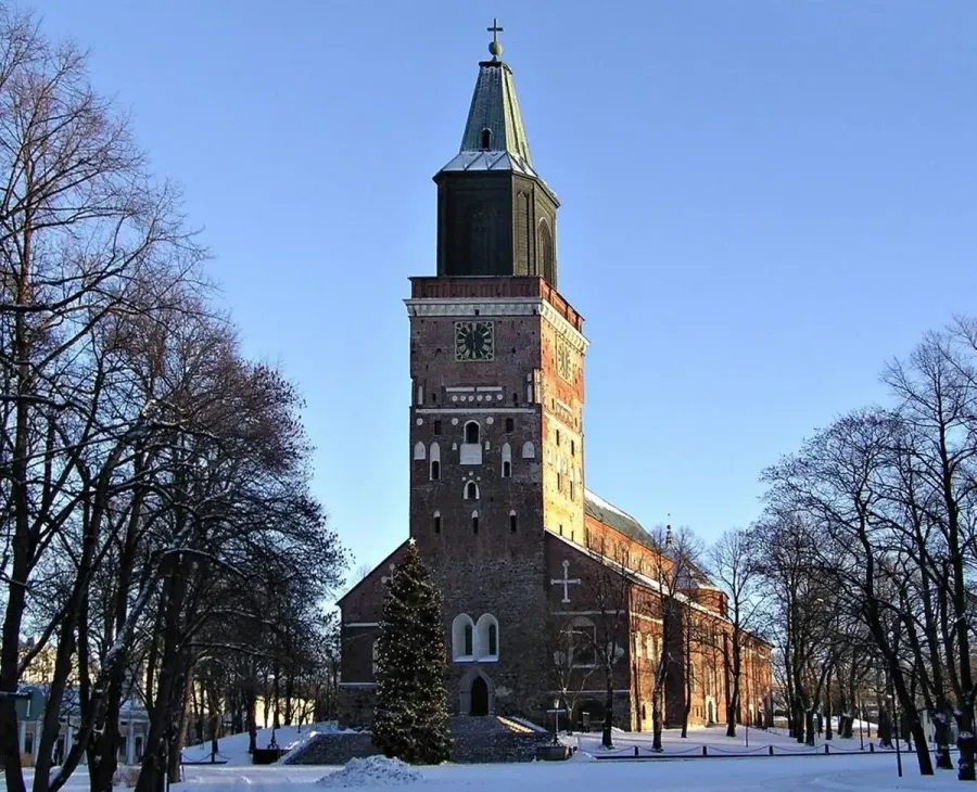 La carte Église évangélique-luthérienne de Finlande