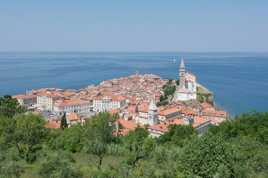 La carte Piran