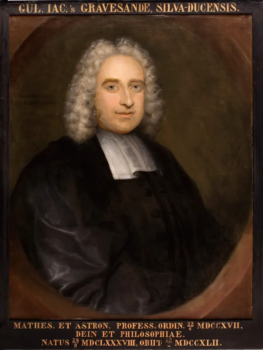 The Willem 's Gravesande card