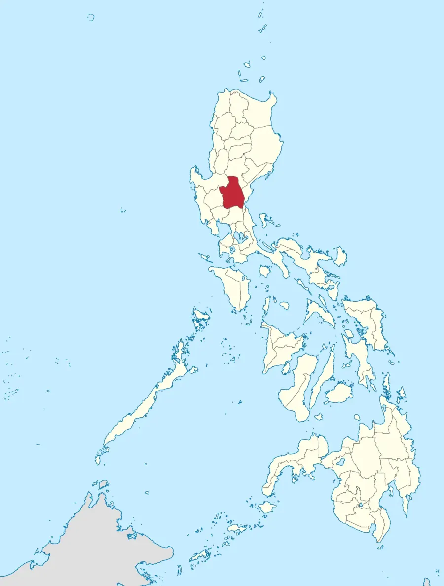 La carte Nueva Ecija
