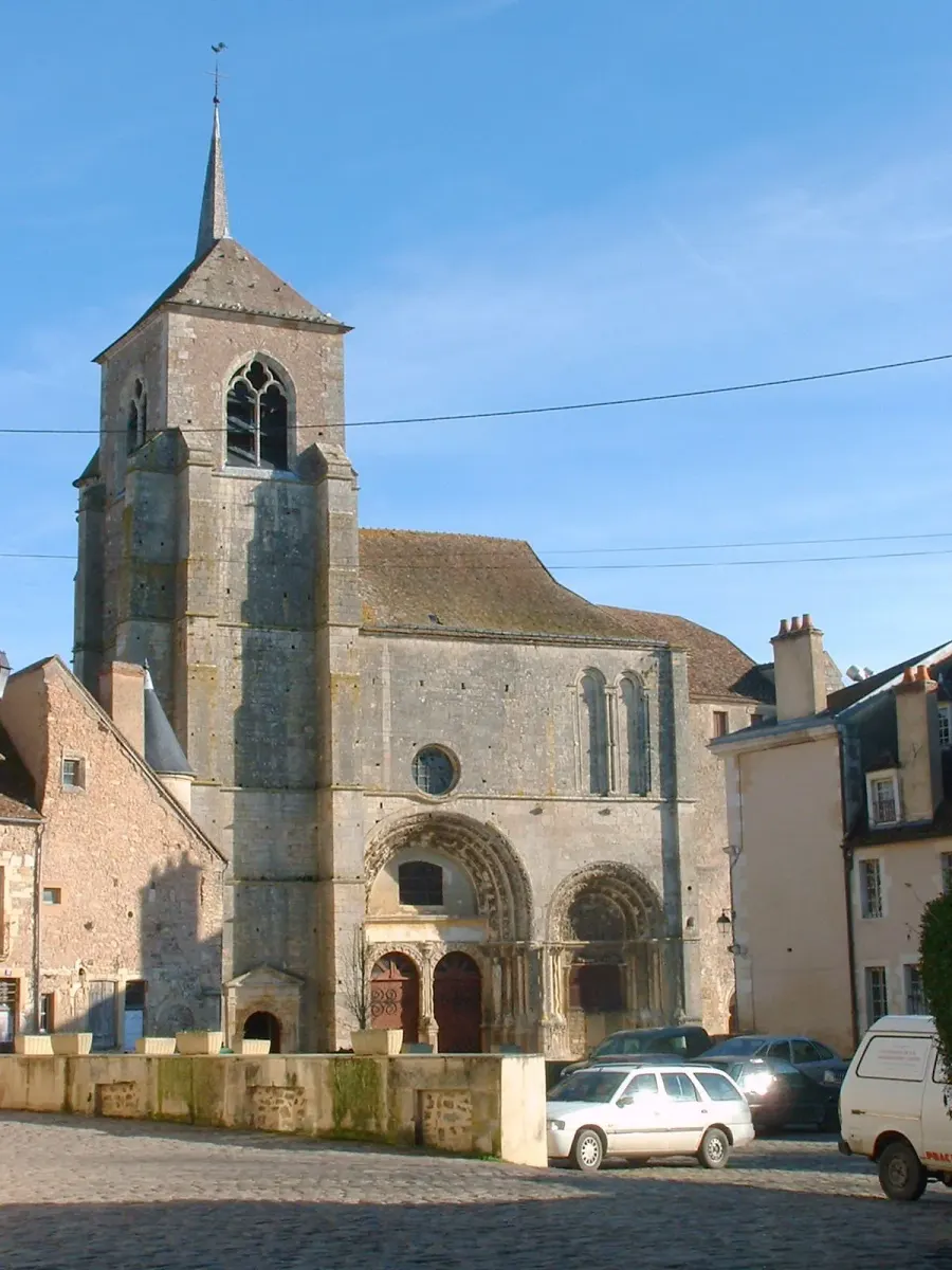 La carte Collégiale Saint-Lazare d'Avallon