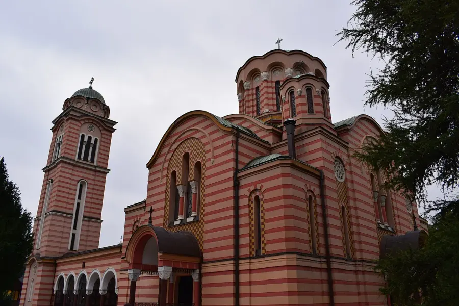 La carte Église de la Sainte-Trinité de Banja Luka